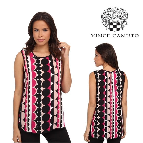 Vince Camuto Sleeveless Blouse - Picture 12 of 13
